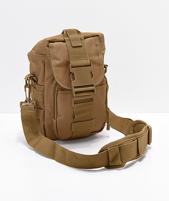 Rothco Flexipack Brown Tactical Shoulder Bag