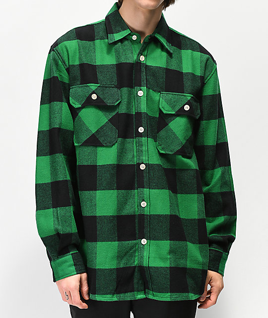 flannel shirts heavy