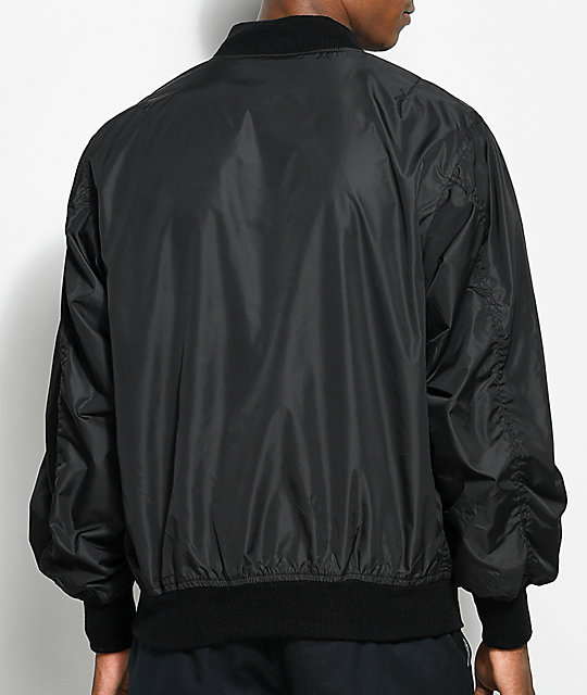 Rothco MA-1 Black Bomber Jacket | Zumiez