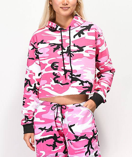 ladies camo sweatshirt