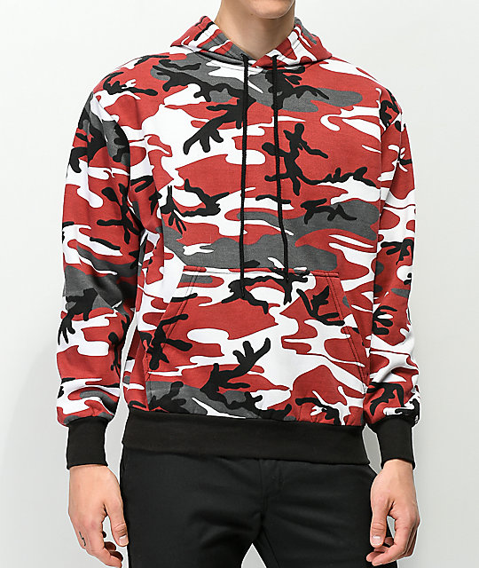 red camo clothing