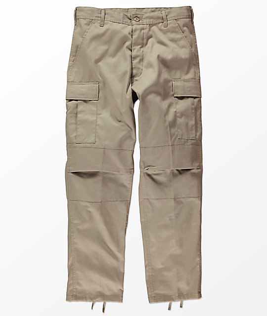 Rothco Tactical BDU Solid Khaki Cargo Pants Zumiez.ca