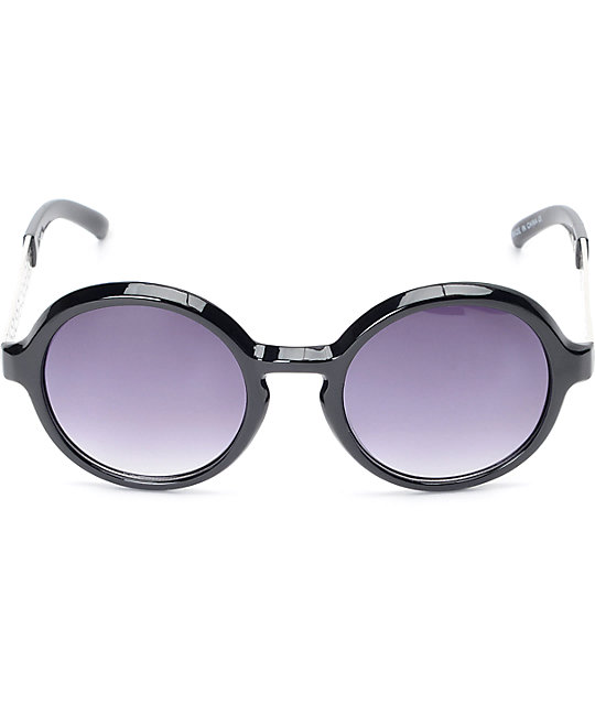Round Black Sunglasses | Zumiez