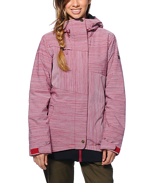 Roxy Bring It On Red 10K Snowboard Jacket | Zumiez