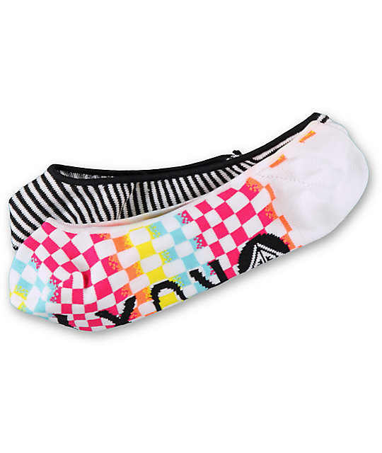 Roxy Cruiser 2 Multicolor 2 Pack No Show Socks Zumiez