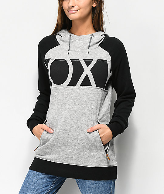 roxy fleece lined hoodie