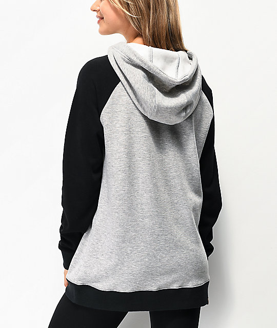 roxy grey hoodie