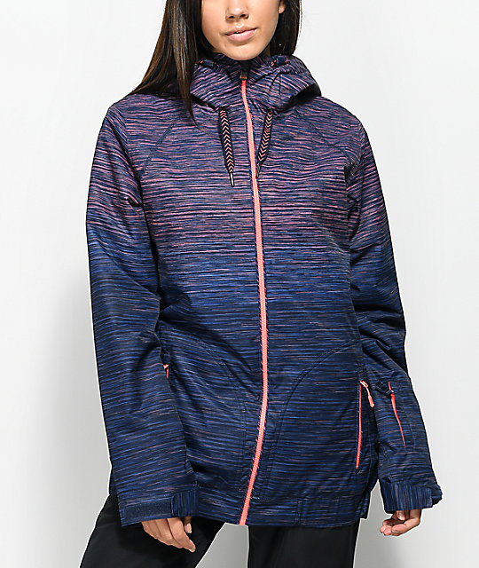 roxy valley hoodie snowboard jacket