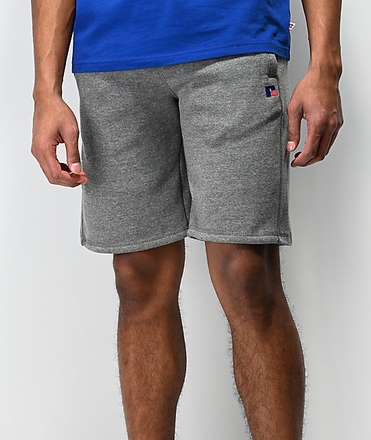 grey sweat shorts champion