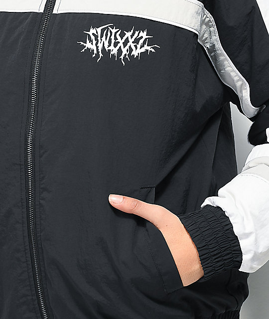 SWIXXZ Backstage Black Windbreaker Jacket | Zumiez