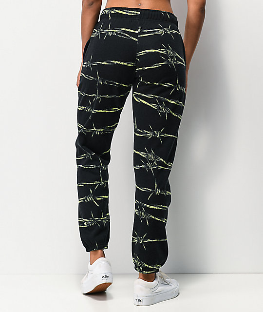 swixxz lightning black sweatpants