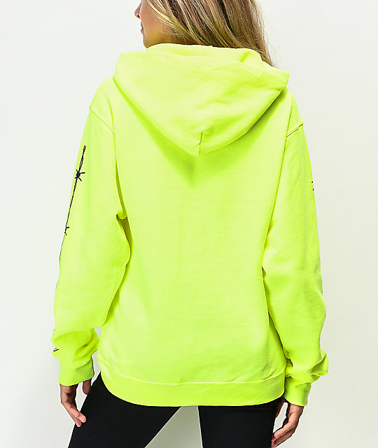 neon colored sweatshirts