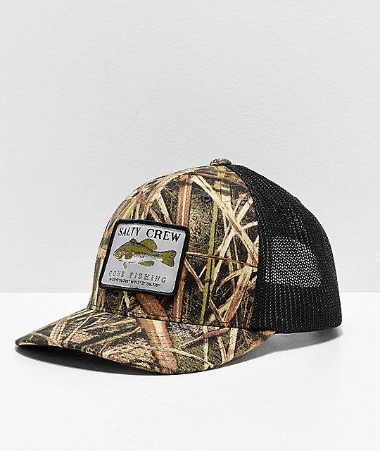 salty crew camo trucker hat