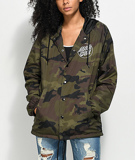 camo santa cruz hoodie