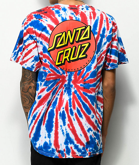 union jack tie dye shirt