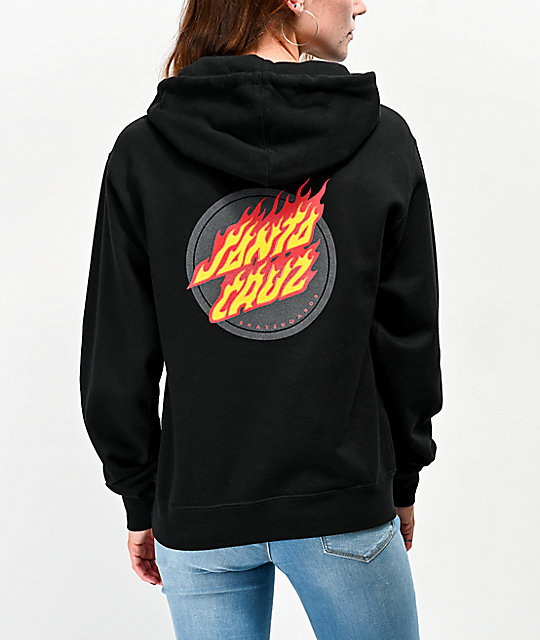 santa cruz hoodies zumiez