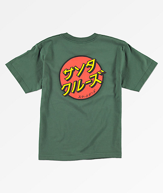 camiseta verde niño