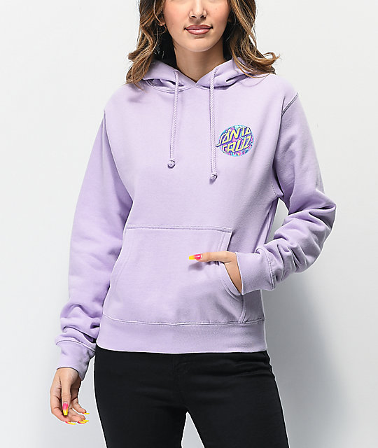 purple santa cruz hoodie