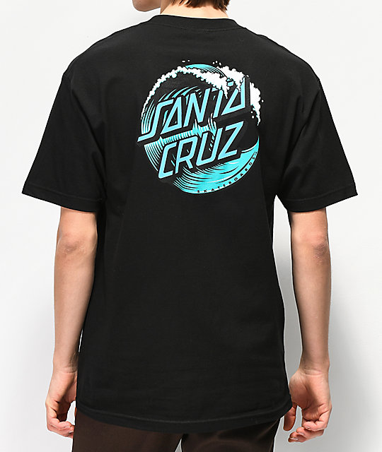 santa cruz wave t shirt