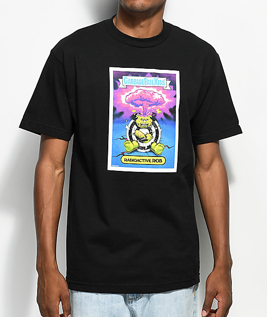 Santa Cruz x Garbage Pail Kids Radioactive Rob Black T-Shirt | Zumiez.ca