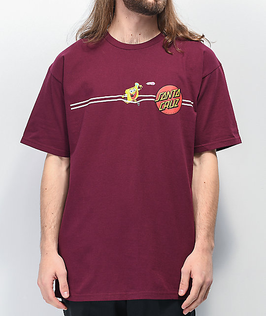 santa cruz shirt spongebob