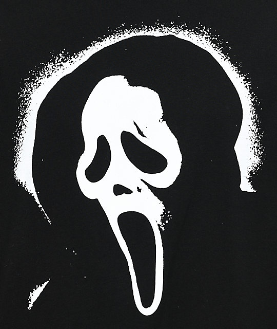 Scream Ghost Face Black T-Shirt | Zumiez