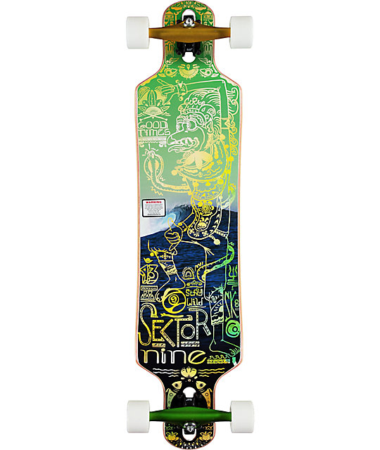 Sector 9 Bintang 38 Drop Through Complete Longboard Zumiez