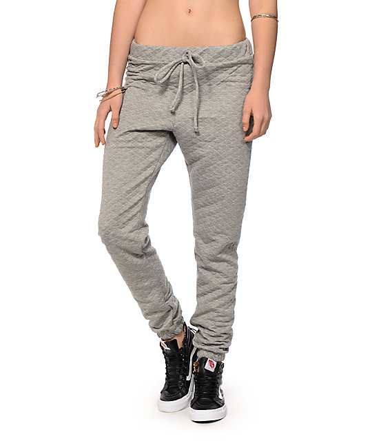 See You Monday Quilted Jogger Pants | Zumiez