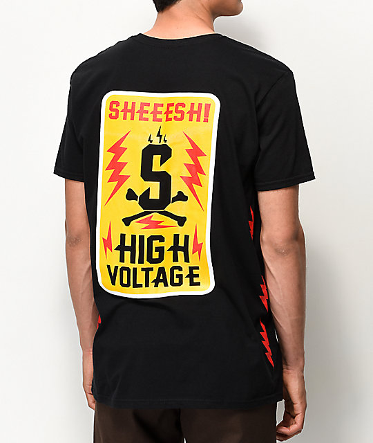 t shirt high voltage