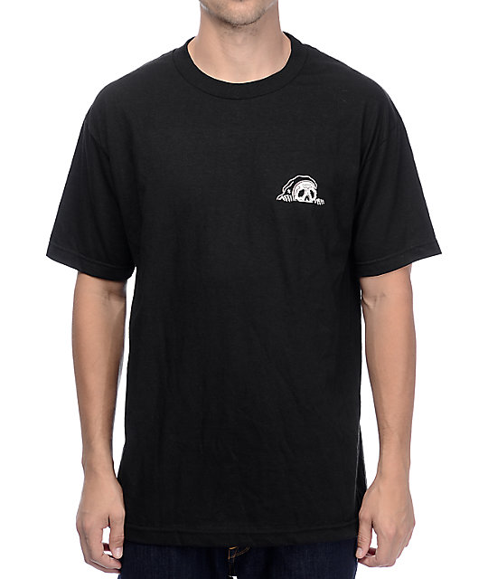 Sketchy Tank Comfort Black T-Shirt | Zumiez