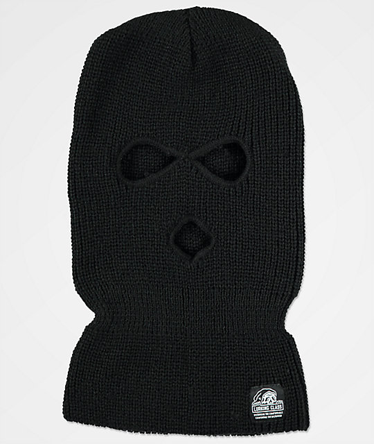 Download Sketchy Tank Lurking Class 3 Hole Black Facemask | Zumiez