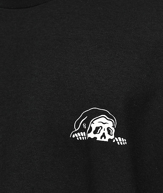 Sketchy Tank Lurking Class Black Long Sleeve T Shirt