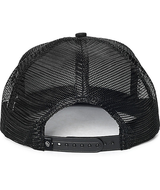 Sketchy Tank Peeking Black Snapback Hat | Zumiez