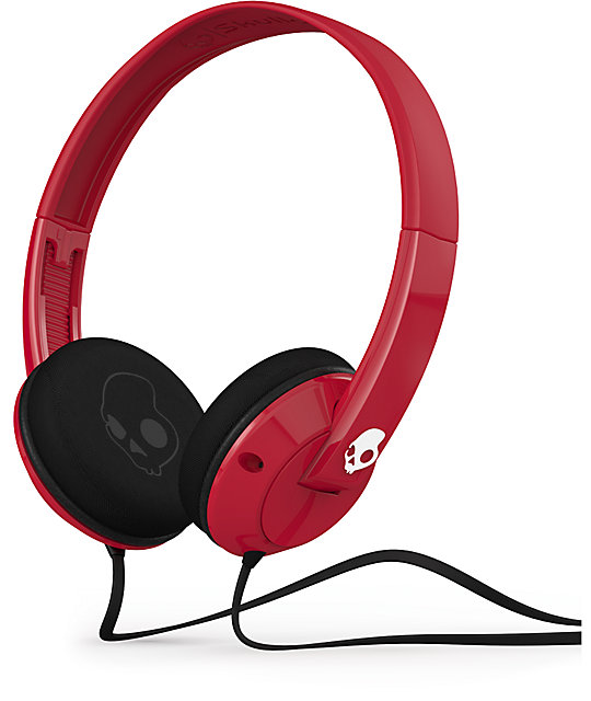 Skullcandy Uprock Red & Black Headphones at Zumiez : PDP