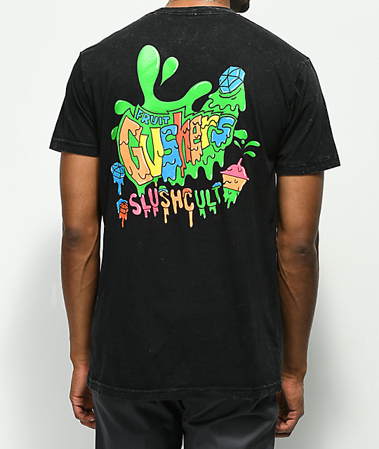 splat planet colour in t shirt