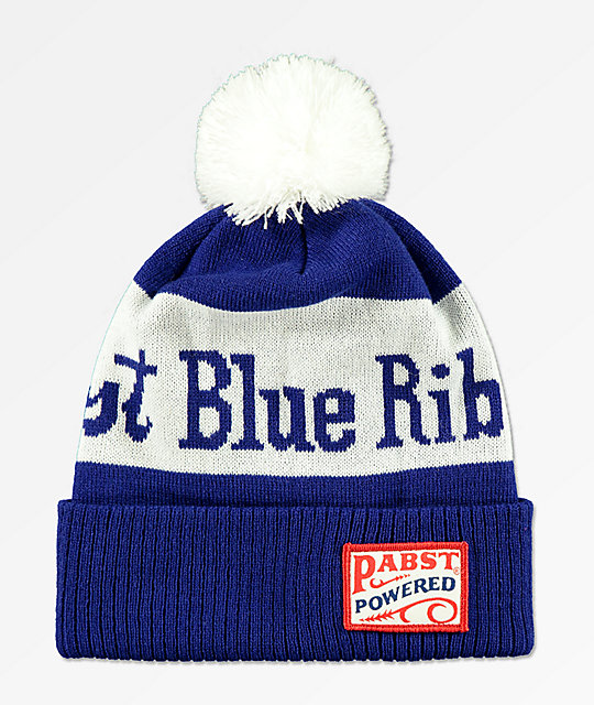 pabst blue ribbon beanie