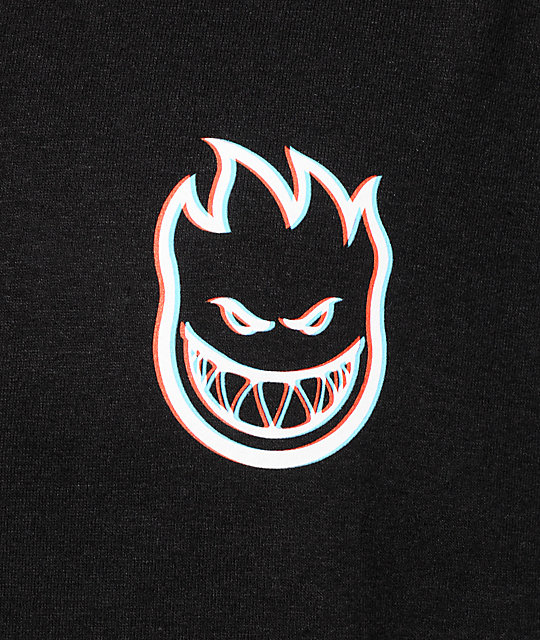 Spitfire 3D Classic Swirl TShirt Zumiez