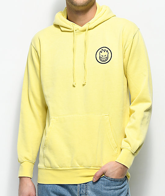 yellow spitfire hoodie