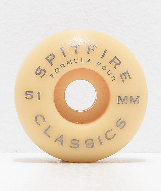 Spitfire Formula Four Classic 51mm 99a Skateboard Wheels | Zumiez