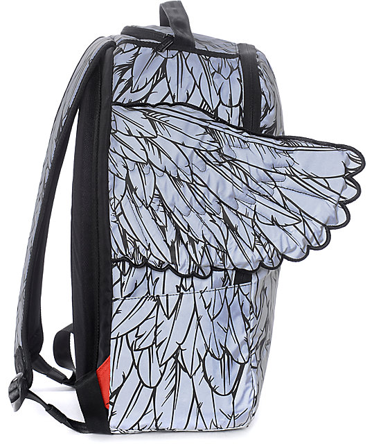 Sprayground 3M Wings Grey Backpack | Zumiez