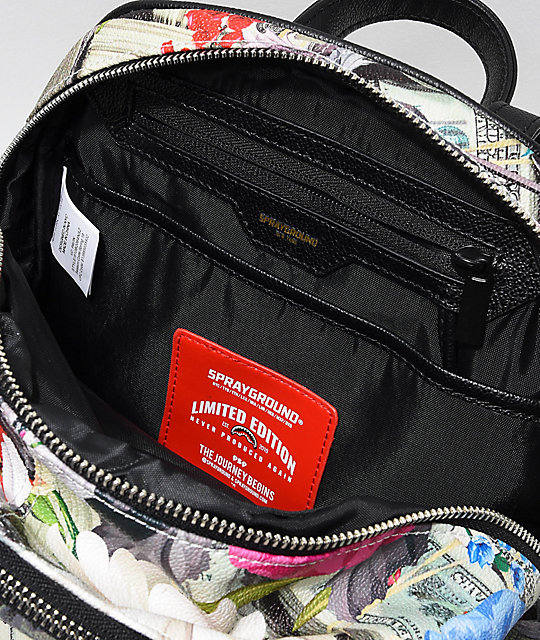 sprayground floral