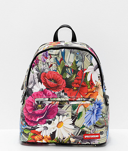 Sprayground Floral Money Mini Backpack | Zumiez