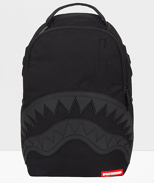 Sprayground Backpack Shark Black IUCN Water
