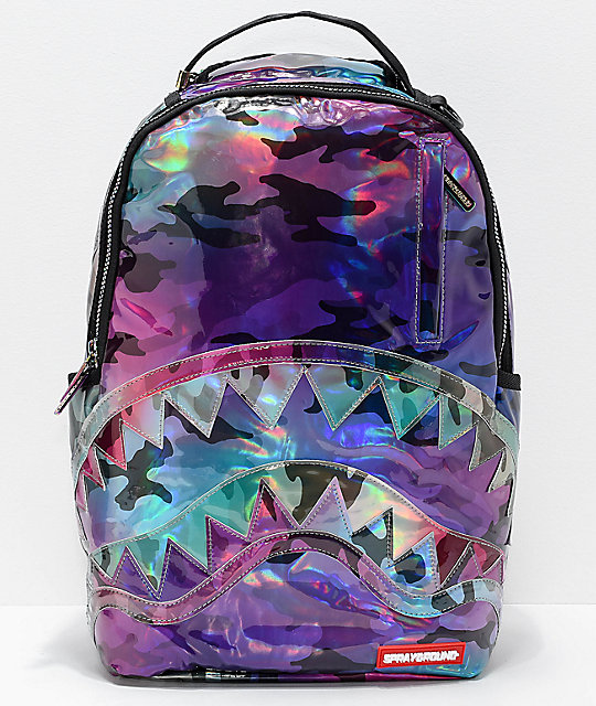 Sprayground Hologram Shark Backpack | Zumiez