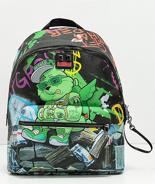 Sprayground Money Bear Stacks Backpack | Zumiez