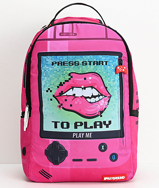 Sprayground Play Me Pink Backpack | Zumiez