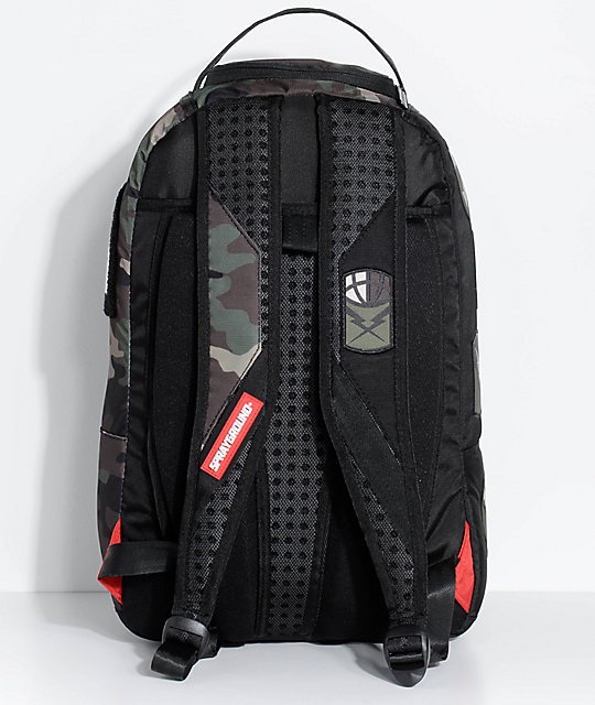Sprayground Backpacks Camo Literacy Basics