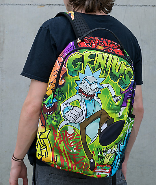 rick morty sprayground