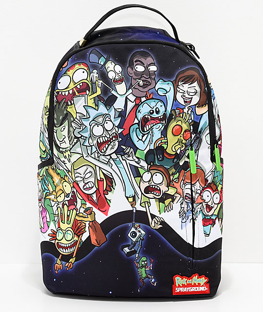 Rick And Morty Sprayground Backpack Ebay Paul Smith
