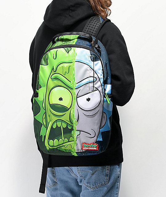 Sprayground x Rick & Morty Toxic Rick Backpack | Zumiez
